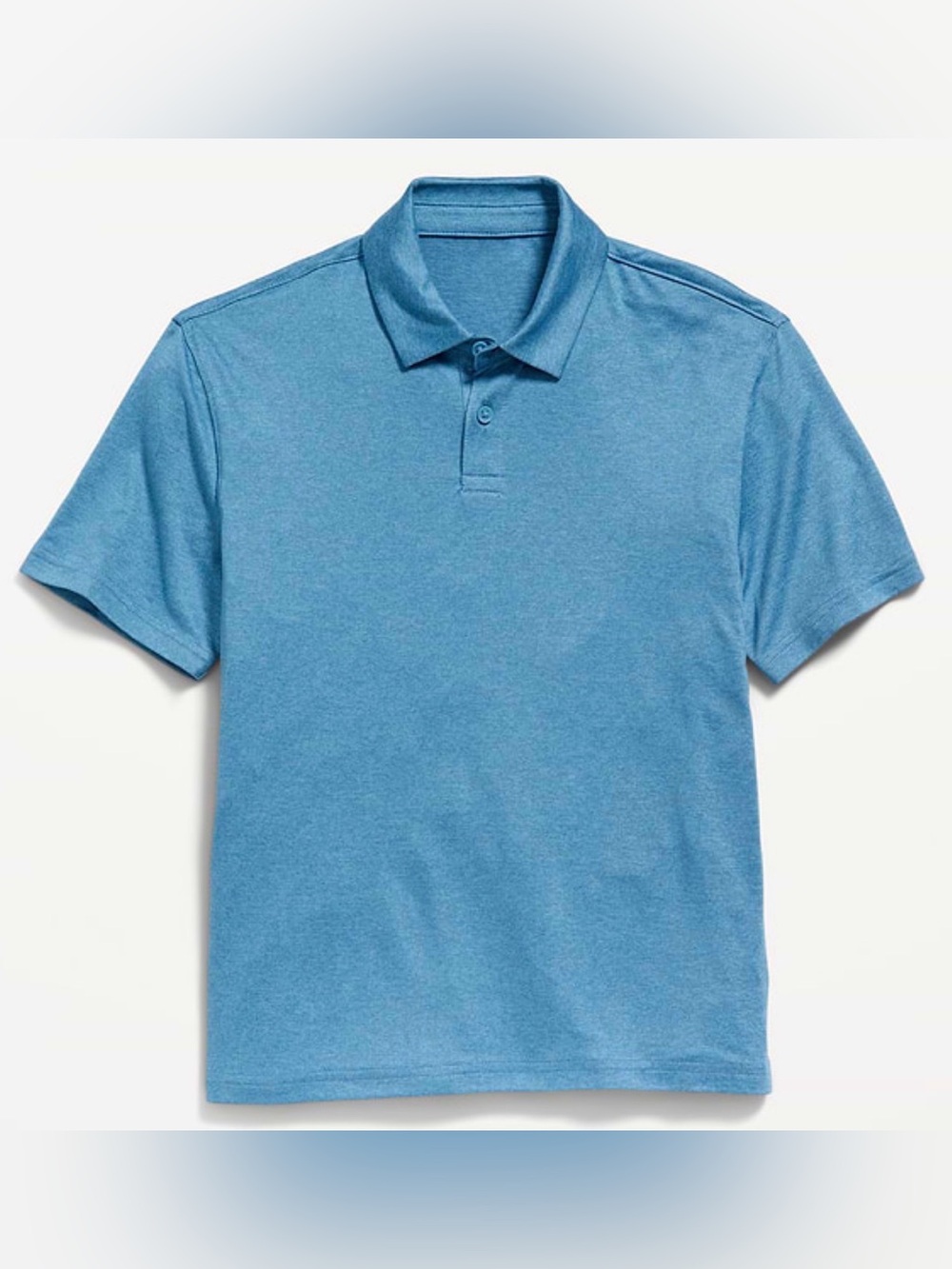 Like New! Old Navy Light Blue Cloud Motion Active Polo Short Sleeve Shirt - Sz L